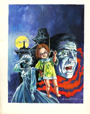 Rafael Cortiella | Original cover horror – Morbo #7 – Cortiella | Origin Of Comics