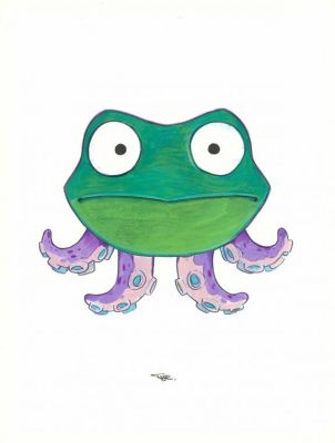 Davide Tosello | Illustration originale pour la page de titre : Chapitre 05, Maion Croâ Croâ - Maison Croa Croa | Daniel Maghen