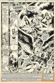 Perez, George - NEW TEEN TITANS (1980-84) #4 Splash Page | ComicConnect