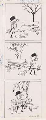 Zbigniew Lengren (1919 - 2003) | Zbigniew Lengren | Profesor Filutek, komiks prasowy, 1989 | Desa Unicum