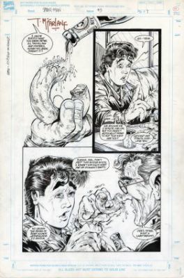 McFarlane, Todd - SPIDER-MAN (1990-98) #9 Interior Page | ComicConnect