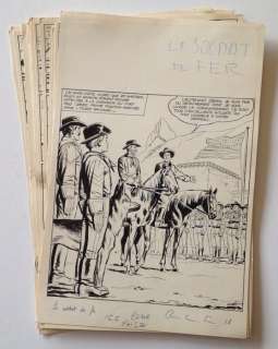 Marcello, Raphael Carlo | 16x original pages  - Rin Tin Tin e Rusty no. 18  -  Le soldat de fer  - (1961) | Catawiki