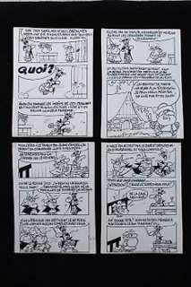 Bissot, Noel - 4 original plates  - Le baron et juju pepperland