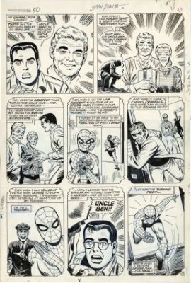 Romita Sr., John - AMAZING SPIDER-MAN (1963-98; 2003-13) #50 Interior Page | ComicConnect
