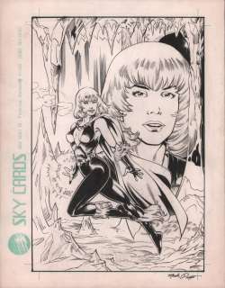 Mark Propst | ’Ice’ Unpublished Cart Art - Signed | Anthony’s Comic Book Art