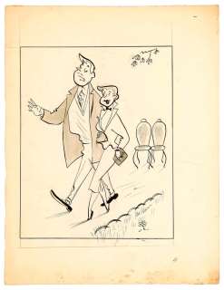 Sempé | Illustration à l’encre de Chine, au lavis et à… | Millon