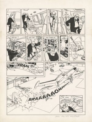 Van Den Boogaard | Léon-la-terreur atteint des sommets | Galerie Champaka