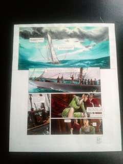 Dubois, Christophe | Original plate (p.35)  - La ballade de Magdalena volume 1  - La stratégie du poisson-flÃ»te | Catawiki