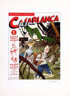 Chaland - Lot 383 - Freddy Lombard, illustration à l‘encre de Chine,…