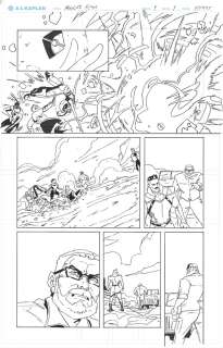 A.L. Kaplan | Absolute Flash #4 Page 9 (DC Comics) Interior Art | A.L. Kaplan