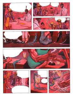 Silvio CADELO - Planche originale en couleur direct 31 de ENVIE DE CHIEN