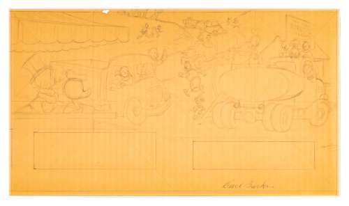 CARL BARKS, Uncle Scrooge - The lemonade king | Art-Rite