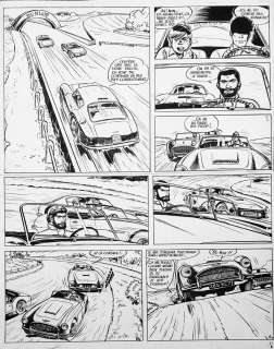 JIJE  - Valhardi  - Planche 12 de l’album Le retour de Valhardi édité par Dupuis en [...] | Vermot et Associés