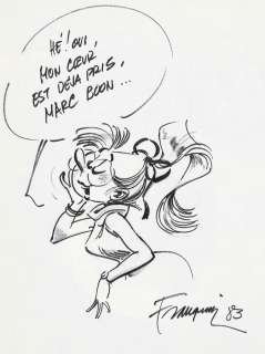 Franquin | Gaston 14 en édition originale de 1982… | Millon