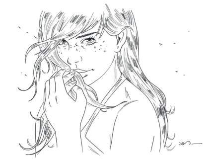 Jim (Terrasson, Thierry) | Original illustration  - Marie  - Een nacht in Rome | Catawiki