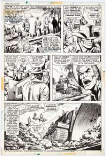 Dick Ayers and Ernie Chan Worlds Unknown Original Art Group of 6 (Marvel, 1974) | Heritage