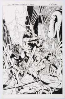 Will Conrad Kull: The Shadow Kingdom #6 Cover Original Art (Dark Horse, 2009). Conrad‘s savage imagery is -