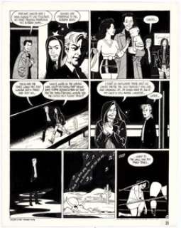 Jaime Hernandez Love and Rockets #36 Story Page 14 Original Art (Fantagraphics, 1991). Jaime Hernandez’ clean - | Heritage