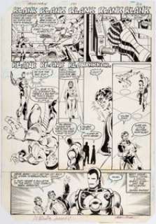 Luke McDonnell and Steve Mitchell Iron Man #171 Story Page 22 Original Art (Marvel, 1983). | Heritage