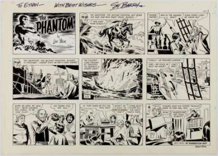 Sy Barry The Phantom Sunday Comic Strip Original Art dated 10-3-71 (King Features Syndicate, 1971). The Ghost - | Heritage