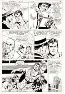 Curt Swan and Frank Chiaramonte Action Comics #521 Story Page 7 Original Art (DC Comics, 1981). Superman - | Heritage