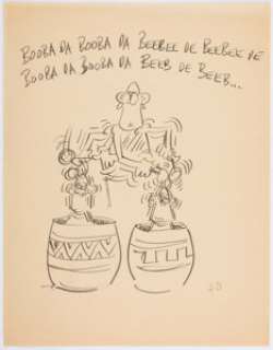 Don Martin MAD Special #10: "Don Martin Nonsense Stickers" Original Preliminary Artwork (EC Comics, - | Heritage