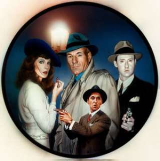 Keith Birdsong Star Trek: The Next Generation Episodes "The Big Goodbye" Painting Original Art - | Heritage