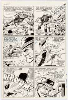 Dick Ayers and John Tartaglione Sgt. Fury #40 Story Page 11 Original Art (Marvel, 1967).... | Heritage