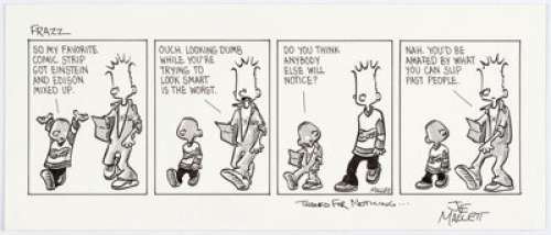 Jef Mallett Frazz Daily Comic Strip Original Art Undated (United Feature Syndicate, c. 2000s).... | Heritage