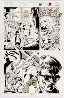 Mark Bagley and Larry Mahlstedt Amazing Spider-Man #398 Page 22 Original Art (Marvel, 1995).... | Heritage