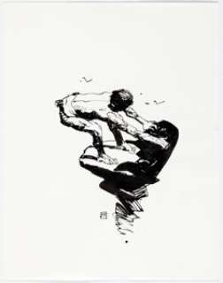 Jeff Jones - Caveman Sketchbook Illustration Original Art (undated).... | Heritage