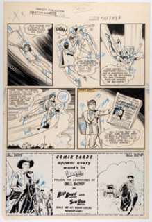 Kurt Schaffenberger Master Comics #112 Story Page 8 Original Art (Fawcett Publ., 1950).... | Heritage