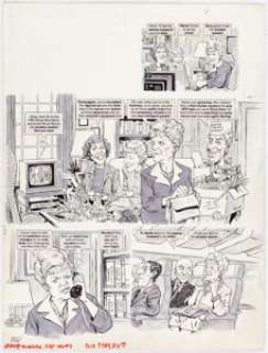 Angelo Torres MAD Magazine #261 Complete 5-page Story: "Murder, She Hopes" Original Art (EC Comics, 1986).... (Total: 5 Original Art) | Heritage