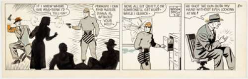 Wilson McCoy The Phantom Daily Comic Strip Original Art dated 3-25-58 (King Features Syndicate, 1958).... | Heritage