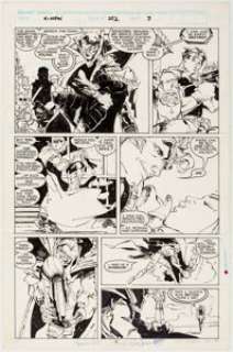 Rick Leonardi and Kent Williams The Uncanny X-Men #252 Story Page 3 Original Art (Marvel, 1989).... | Heritage