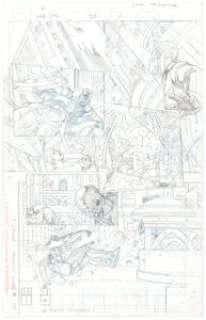 Lan Medina Cable and Deadpool #25 Story Page 11 (Marvel Comics, 2006)...