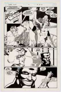  - Howard Chaykin Black Kiss #10 Story Page 4 Original Art (Vortex Comic, 1989)....