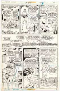 Curt Swan and Bob Oksner Action Comics #441 Story Page 12 Original Art (DC, 1974).... | Heritage
