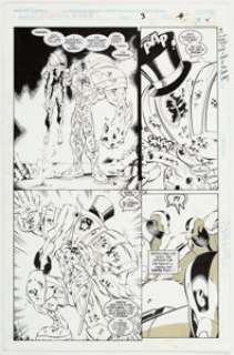 Joe Madureira, Tim Townsend, and Al Milgrom Astonishing X-Men #3 Story Page 4 Original Art (Marvel, 1995).... | Heritage