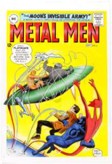 Ross Andru and Mike Esposito Metal Men #3 Cover Recreation Original Art (c. 1980-90s).... | Heritage