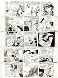 Bob Lubbers Robin Malone Daily Comic Strip Original Art Group of 10 (NEA, 1967-70).... (Total: 10 Original Art) | Heritage