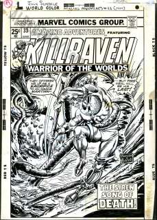 John Romita Sr., P. Craig Russell - amazing adventure: killraven issue 33 page cover