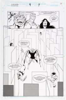 Jim Starlin and Terry Austin Silver Surfer/Warlock: Resurrection #4 Story Page 7 Original Art (Marvel, 1993).... | Heritage