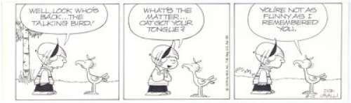  - Dick Cavalli Winthrop Daily Comic Strip Original Art dated 8-15-1978 (NEA, 1978)....