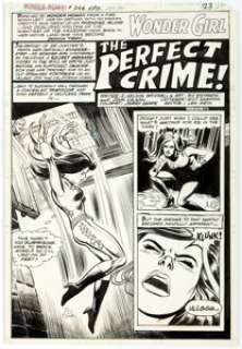  - Ric Estrada and John Calnan Wonder Woman #266 Story Page 1 Original Art Wonder Girl (DC Comics, 1980)....