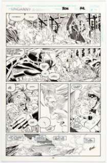  - John Romita, Jr. and Dan Green Uncanny X-Men #306 Page 23 Original Art (Marvel, 1993)....