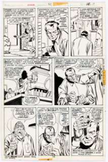 Sal Buscema and Sal Trapani Defenders #21 Story Page 14 Original Art (Marvel Comics, 1975).... | Heritage
