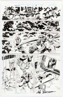 John Buscema and Bill Sienkiewicz Galactus the Devourer #3 Original Art Panel Page (Marvel, 1999).... | Heritage