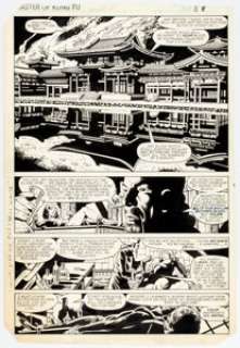 Gene Day Master of Kung Fu #118 Story Page 8 Original Art (Marvel Comics, 1982).... | Heritage