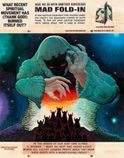  - Al Jaffee MAD #238 "Fold-In" Inside Back Cover Original Art (EC, 1983)....